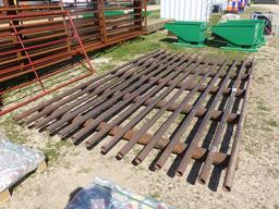 8'X14' CATTLE GUARD W/2" PIPE