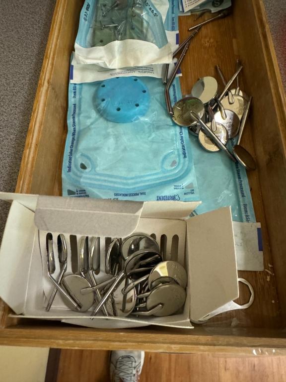 LOT CONSISTING OF DENTAL INSTRUMENTS