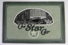Rare 1920's Star Car (Durant) Automobile Brochure/ Sales Booklet
