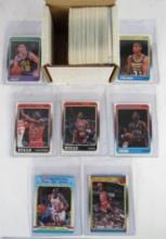 1988-89 Fleer Basketball Complete Set with Stickers- Jordan, Pippen RC, Stockton RC+