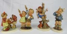 Excellent Lot (4) Vintage TMK 3 Hummel Figurines