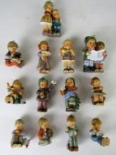 Lot (13) Goebel Hummel Figurine Ornaments