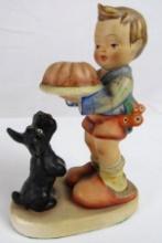 Rare 5.75" Hummel Figurine #9 "Begging His Share" TMK 1 (Incised Crown)
