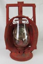 Antique Dietz ACME Inspector Lamp "NYC Lines" Lantern