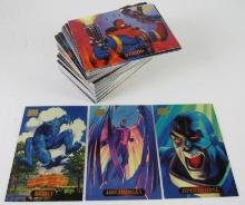 1994 Marvel Masterpieces Complete Trading Card Set (1-140)