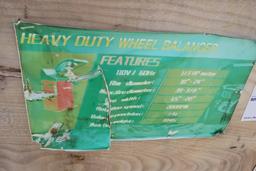 Heavy Duty OJ-922 Wheel Balancer (Unused)