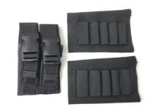 NYLON DOUBLE MAG POUCH & 2 CARTRIDGE HOLDERS