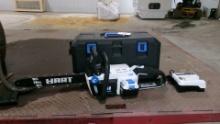 HART 4 0V0LT CHAIN SAW w / battery & charger
