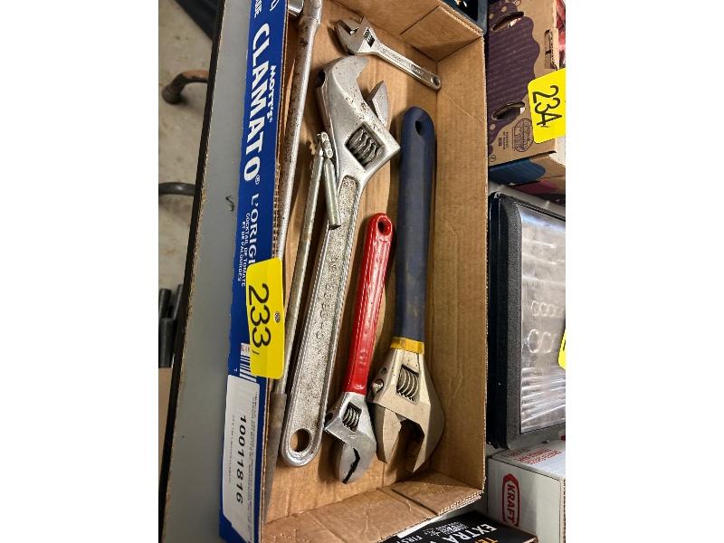 Adjustable Wrenches, Etc.