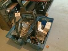 2 Totes of Parts - Including Frame