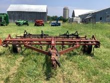 International 12' Cultivator With New 4 Bar Finger Harrows