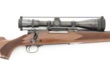 Winchester Model 70 Bolt Action Rifle, .308 caliber, SN G1195927, blue finish with jeweled Bolt, 22"