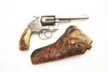 Smith & Wesson Model MP Double Action Revolver, .32 Winchester caliber, SN 1202, nickel finish, 5" b