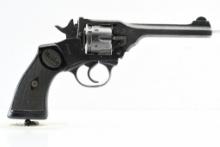 1946 British Webley MK IV "War Finish" (5"), 38 S&W, Revolver, SN - 138414