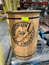 18-31-03 Wisconsin Cheese barrel