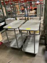 17-60-04 Rolling Carts with Short Ladders (3 step)