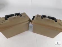 Two MTM Case-Gard Ammo Cans