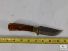 Small Knife with Wooden Handle