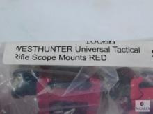 West Hunter Universal Tactical Red Rifle Scope Mounts