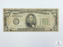 1934 Richmond District $5.00 Federal Reserve Note