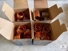Four Boxes of Streamline W-1179 Copper Pipe Adapters - 1 5/8 x 1 1/2 OD
