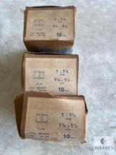 Three Boxes of Streamline W-1162 Copper Pipe Adapters - 1 1/8 x 1 1/4 OD