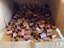 Approximately 255 Streamline Copper Pipe Couplers - 3/8 OD