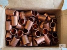 Approximately 100 Streamline Copper 1/2 OD Couplers