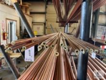 Approximately 19 Sticks of 5/8 Copper Refrigeration Tubing - 20-foot Lengths
