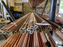 Approximately 31 Sticks of 1 1/8 Copper Refrigeration Tubing - 20-foot Lengths