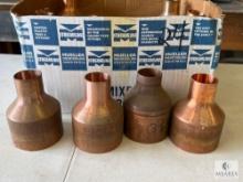 Box of 24 Streamline Copper Reducers - 3 1/8 x 1 5/8