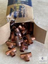 50 Streamline Copper Pipe Tees - 5/8 OD