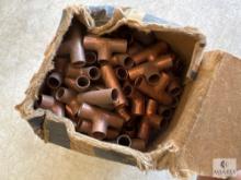 Approximately 103 Streamline Copper Pipe Tees - 1/4 OD