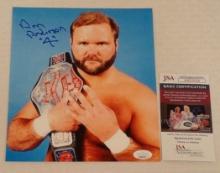 Arn Anderson Autographed Signed JSA 8x10 Photo WWF WWE Wrestling WCW Horseman