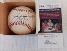 Ivan Rodriguez Autographed Signed ROMLB Baseball HOF Inscription Pudge JSA Nice Clean White Expos