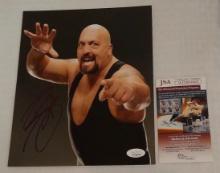 Big Show Autographed Signed 8x10 Photo WWE AEW Dynamite WWF JSA WWF nWo Giant Paul Wight