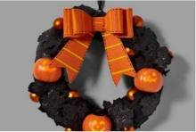 Animated Pumpkin Halloween Wreath By Hyde & Eek! Boutique
