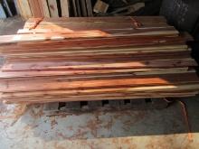 Lot Cedar Tongue & Groove Boards Planks- Approx 71-73"L x 3 1/4" - 4 1/4"W