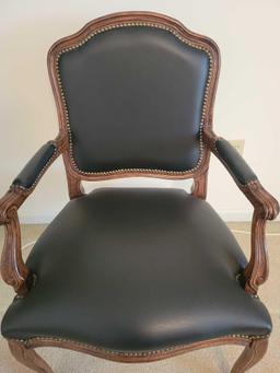 Italian Leather Chair $5 STS
