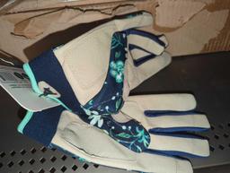 Box of 8 Pairs of Digz Women's X-Large Gardener Gloves, Retail Price $11/Each, Appears to be New,