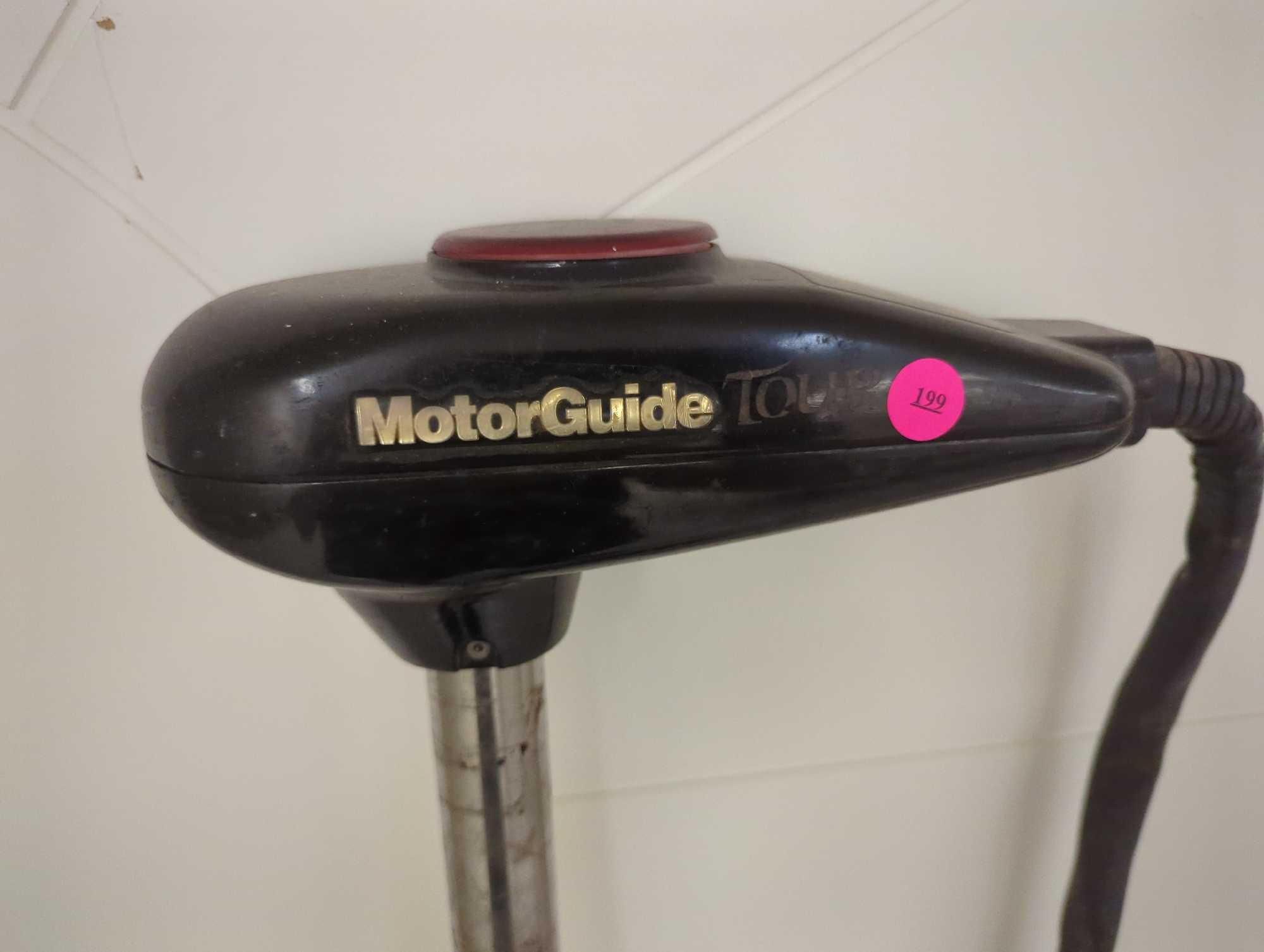 MotorGuide Tour Trolling motor. Comes as is shown in photos. Appears to be used.