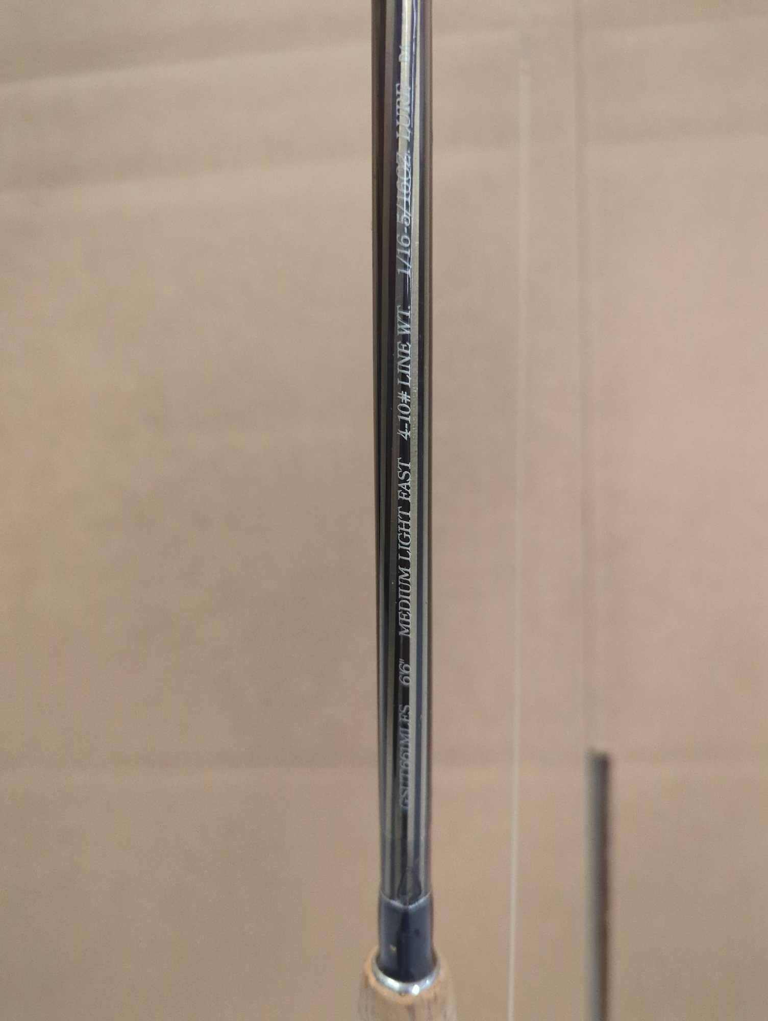 Guide Series Ultimate Titanium 6'6" Medium Light Fast Model # GSU T661MLFS Line weight 4-10lbs Lure
