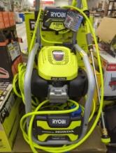 RYOBI 3300 PSI 2.5 GPM Cold Water Gas Pressure Washer with Honda GCV200 Engine, Appears to be Used