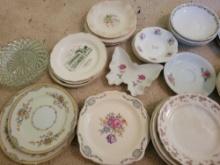Assorted Old China Plates $5 STS