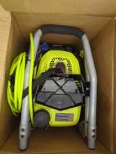(Has Gas Inside) RYOBI 3300 PSI 2.5 GPM Cold Water Gas Pressure Washer with Honda GCV200 Engine,