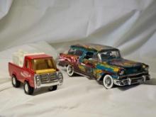 Franklin Mint 1956 Cheverolet...Nomad and Coca Cola Truck.