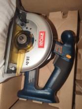(KIT) RYOBI (TOOL ONLY) 18V ONE+ SUPER COMBO WITH TONGUE IV DRILL, MODEL P840, RETAIL PRICE $89,