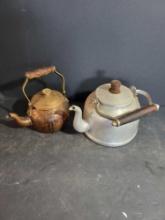 Antique tea kettles $5 STS
