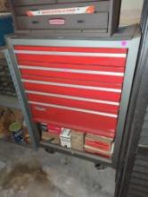 (GAR) CRAFTSMAN TOOL CHEST, UNIT ONLY CONTENTS NOT INCLUDED, 26 1/2"L 18 1/4"W 40"H