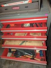 (GAR) CONTENTS OF TOOL CHEST TO INCLUDE, TOOLS, ACCESSORIES, SEE PHOTOS.